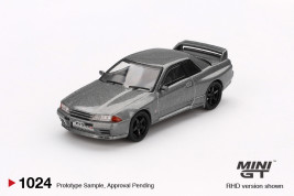 1:64 Nissan Skyline GT-R (NISMO BNR32 CRS Version) Dark Metal Gray