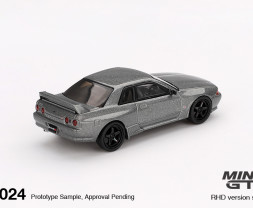 1:64 Nissan Skyline GT-R (NISMO BNR32 CRS Version) Dark Metal Gray