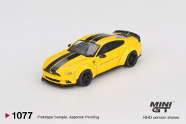 1:64 Ford Mustang Triple Yellow LB-Works