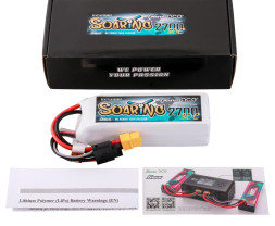 Gens ace Soaring G-Tech LiPo - 4S 2700mAh 14,8V 4S1P (30C) XT60 Plug