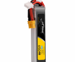 Gens Ace LiPo Tattu Serie - 2S 650mAh 7.6V 2S1P HV (95C) XT30 Plug