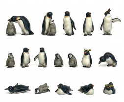 3D Printed Set Penguins – 3D tištění tučňáci (25 ks)