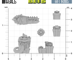 3D Printed Set Gift Boxes – 3D tištěné dárky (22 ks)35