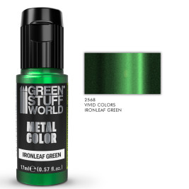 Vivid Metallic Paint – Ironleaf Green 17ml
