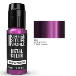 Vivid Metallic Paint – Purple Passion (17 ml)