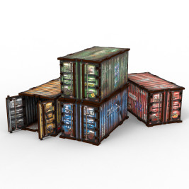 Pre-Painted WTC Container MDF (4 pcs)