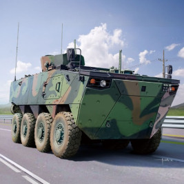 1:35 ROK Army K808 Wheeled Armored Vehicle