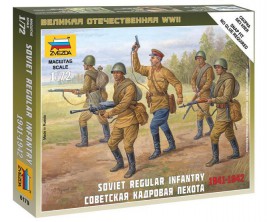 1:72 Soviet Regular Infantry (1941-1942)