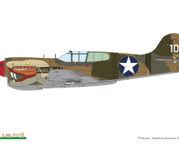 1:48 Curtiss P-40K Warhawk (Royal Class, Dual Combo)