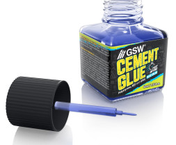 Blue Cement Fast Glue for Plastics – modré lepidlo na plastikové modely (40 ml)