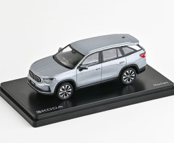 1:43 Škoda Kodiaq II (2023) - Stříbrná Smoky Diamond Metalíza