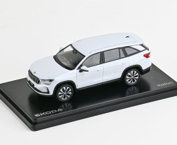 1:43 Škoda Kodiaq II (2023) - Bílá Moon Metalíza