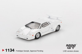 1:64 Lamborghini Countach 25th Anniversary White - blister