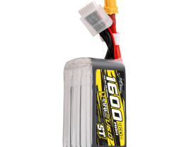 Gens ace LiPo Tattu R-Line V6 - 6S 1600mAh 22,2V 6S1P ST (160C) XT60 Plug