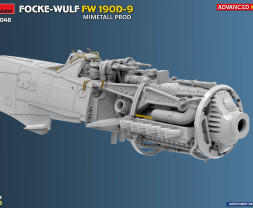 1:48 Focke-Wulf Fw 190 D-9, Mimetall Production (Advanced Kit)