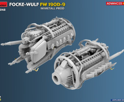 1:48 Focke-Wulf Fw 190 D-9, Mimetall Production (Advanced Kit)