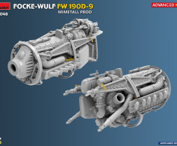 1:48 Focke-Wulf Fw 190 D-9, Mimetall Production (Advanced Kit)