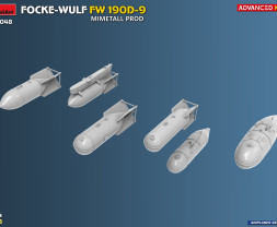1:48 Focke-Wulf Fw 190 D-9, Mimetall Production (Advanced Kit)