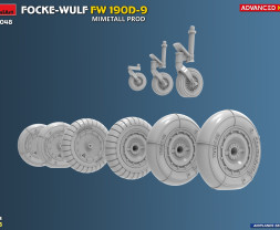 1:48 Focke-Wulf Fw 190 D-9, Mimetall Production (Advanced Kit)