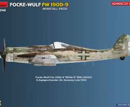 1:48 Focke-Wulf Fw 190 D-9, Mimetall Production (Advanced Kit)