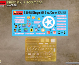 1:35 Dingo Mk.III Scout Car w/Crew