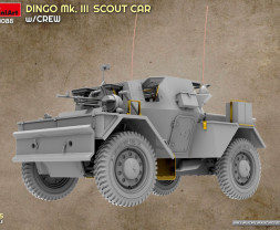 1:35 Dingo Mk.III Scout Car w/Crew