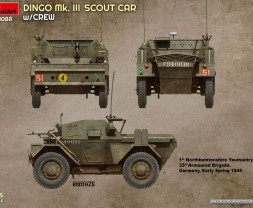 1:35 Dingo Mk.III Scout Car w/Crew