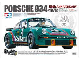 1:10 Porsche 934 Turbo Vaillant, 50th Anniversary Limited Edition (stavebnice)