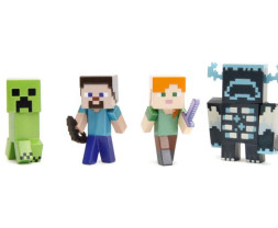 Jada Minecraft figures 2.5'' set of 4 pieces
