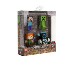 Jada Minecraft figures 2.5'' set of 4 pieces