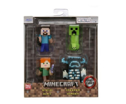 Jada Minecraft figures 2.5'' set of 4 pieces