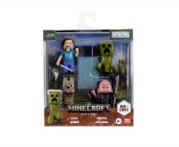Jada Minecraft Movie figures 2.5″ set of 4