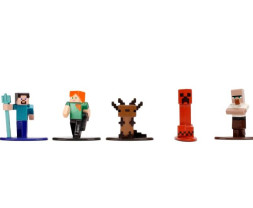 Jada Minecraft Metal Collectible Nano Figures 18 pcs, Wave 13