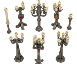 3D Printed Set Candle Holders (12 pcs)