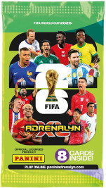 FIFA WORLD CUP 2026 - ADRENALYN - cards 1 pack (8 cards)