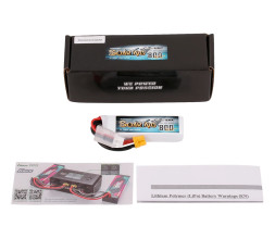 Gens ace Soaring G-Tech LiPo - 2S 800mAh 7.4V 2S1P (30C) XT30 Plug