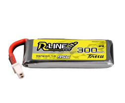 GENS ACE LIPO TATTU R-Line FPV serie - 1S 300mAh 3.8V 1S1P HV (95C) Version 1.0