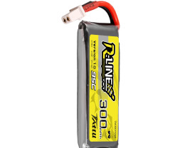 GENS ACE LIPO TATTU R-Line FPV serie - 1S 300mAh 3.8V 1S1P HV (95C) Version 1.0