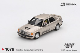 1:64 Mercedes-Benz 190 E 2.3-16 No.11 Ayrton Senna 1984 w/ Figure