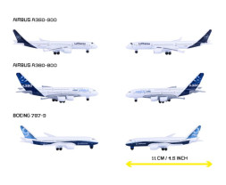 Majorette dopravní letadlo kovové - Airbus A350-900 Lufthansa