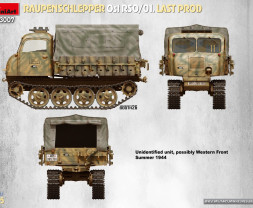 1:35 Raupenschlepper Ost RSO/01 Last Production