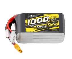 Gens ace LiPo Tattu R-Line V6 - 4S 1000mAh 14,8V 4S1P ST (160C) XT60 Plug