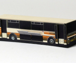 1:100 Hospitality at Lípa and long-distance bus Karosa LC 735 (cutout)
