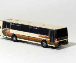1:100 Hospitality at Lípa and long-distance bus Karosa LC 735 (cutout)