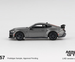 1:64 Ford Mustang Dark Horse 2024 Carbonized Gray