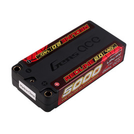 GENS ACE LiPo Redline Series 2.0 - 2S 5000mAh 7.6V High Voltage 2S1P (140C)