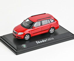 1:43 Škoda Fabia II Combi (2007) – Red Corrida