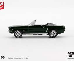 1:64 Ford Mustang Convertible 1964 Highland Green - blister