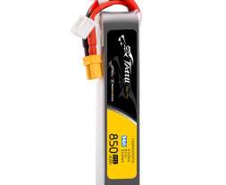 GENS ACE LiPo TATTU serie - 2S 850mAh 7.6V HV (95) XT30 Long-Pack