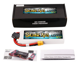 GENS ACE SOARING G-TECH LIPO - 3S 4000 mAh (30C) s konektoremf XT60